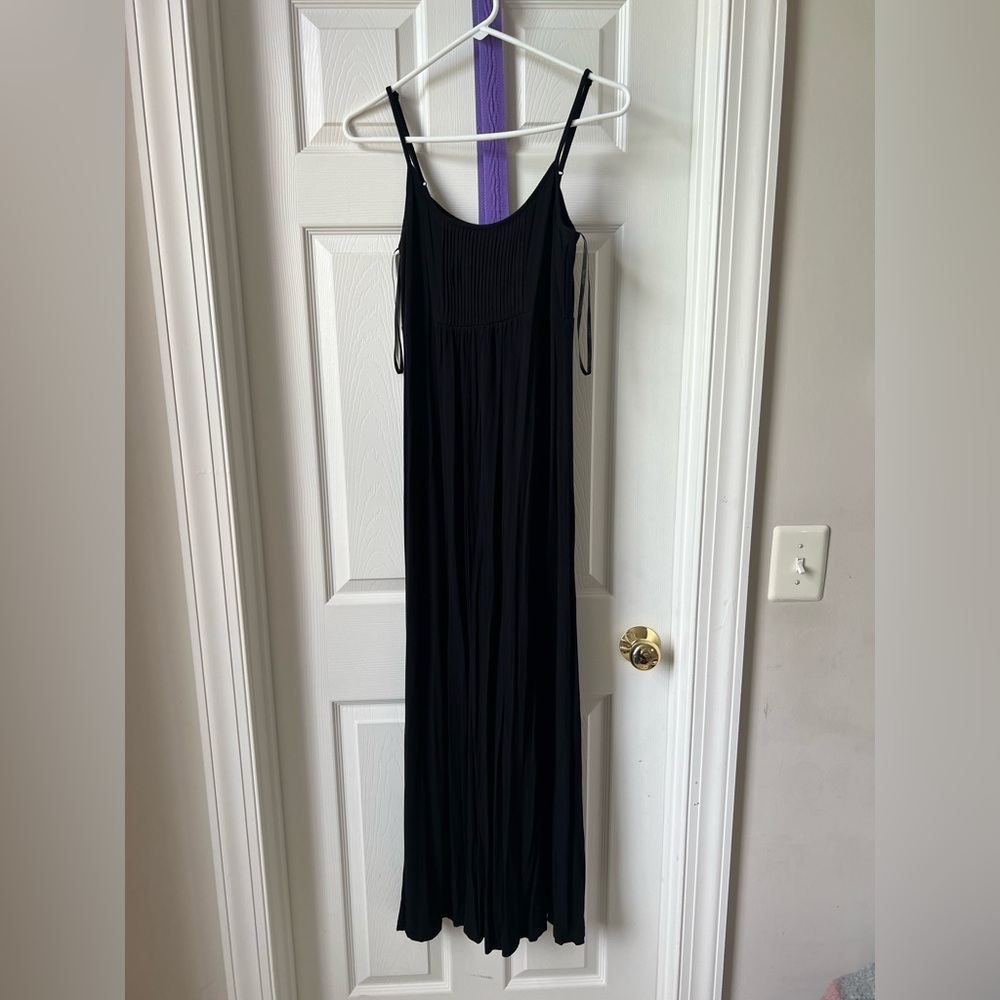 Calvin Klein Black Sleeveless Maxi Dress